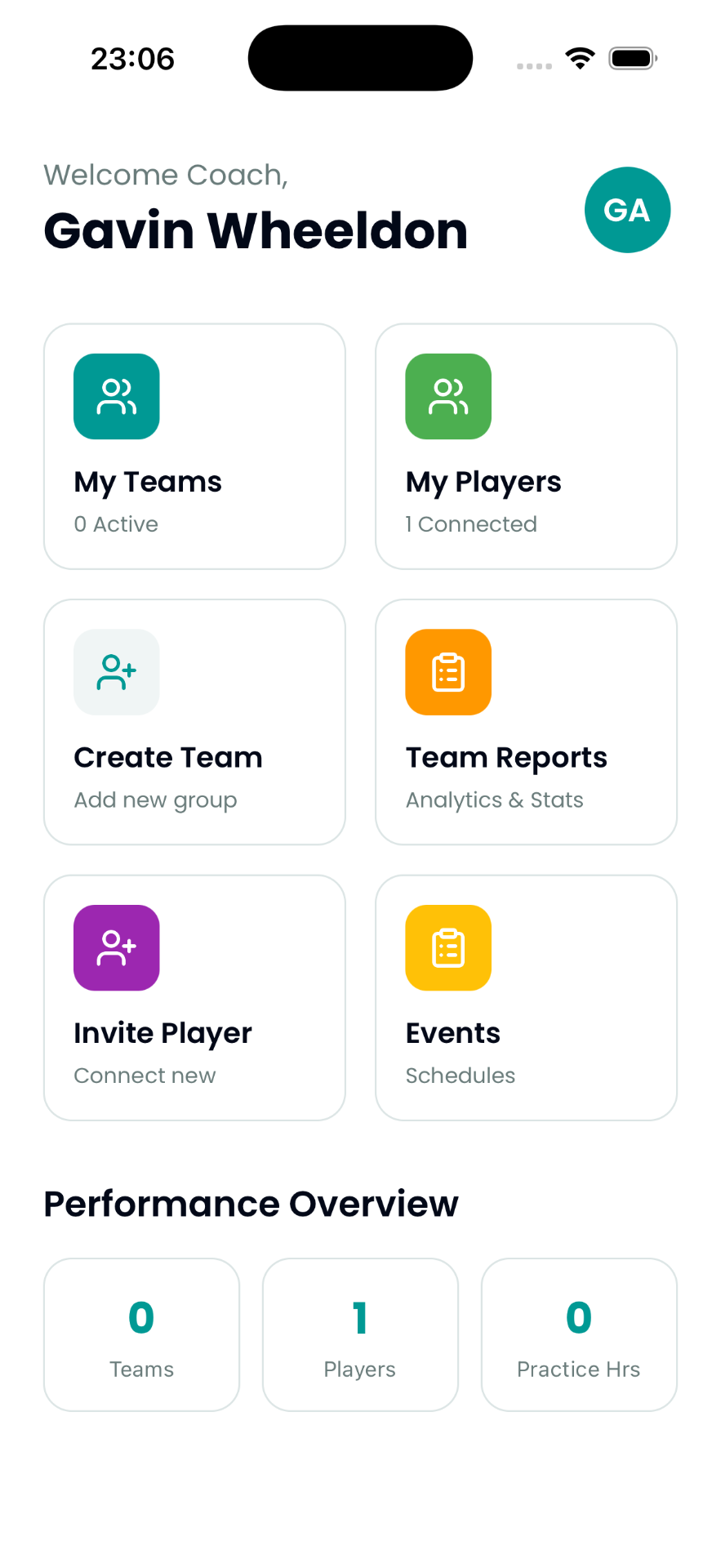 Coaches Run Sessions screenshot