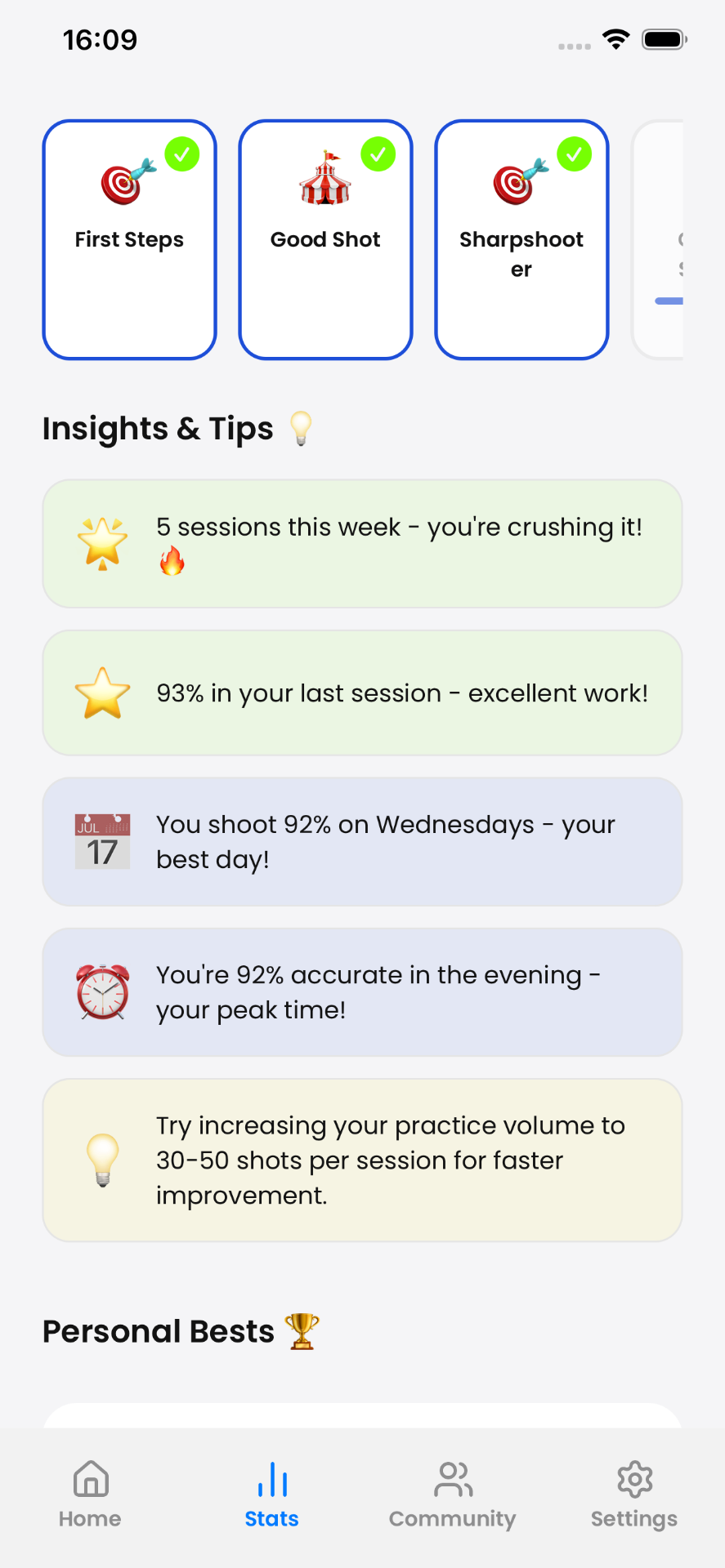 Insights and tips for improvement