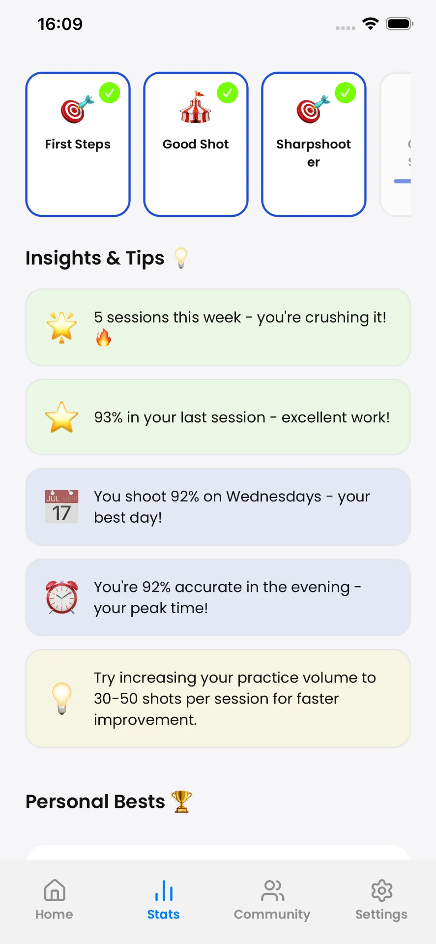 Insights and tips for improvement